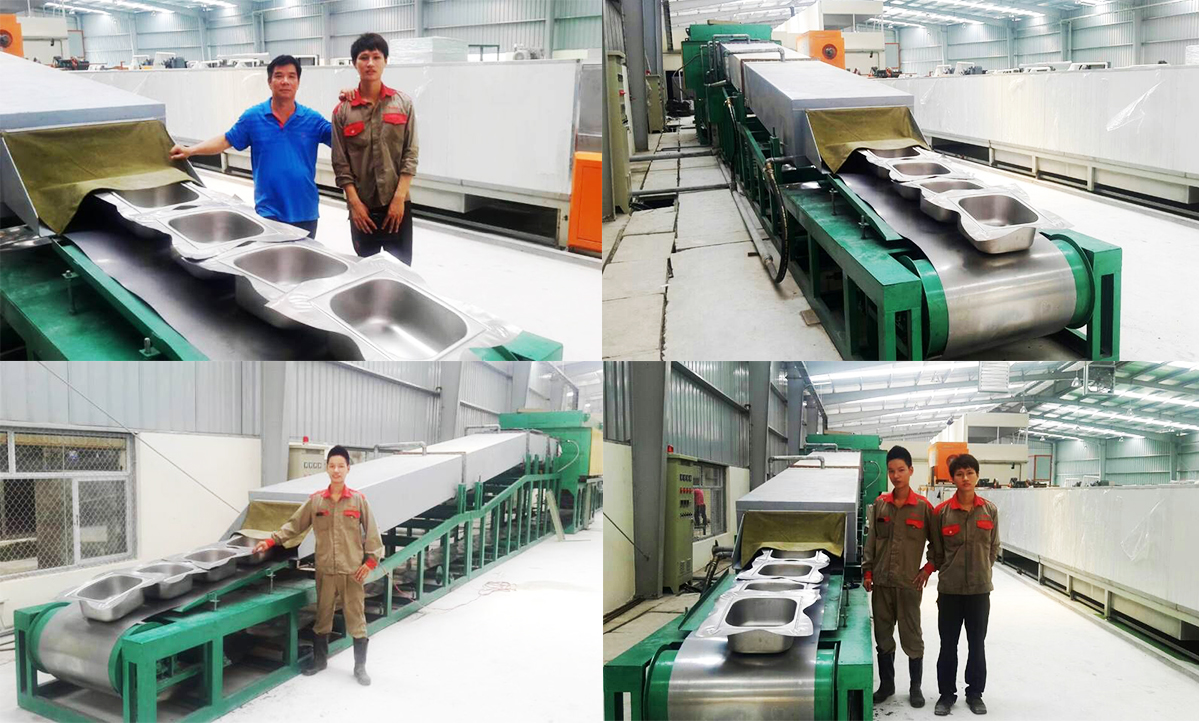 Vietnam Sink Manufacture Company orders Bright Annealing Furnaces From Huichengsheng