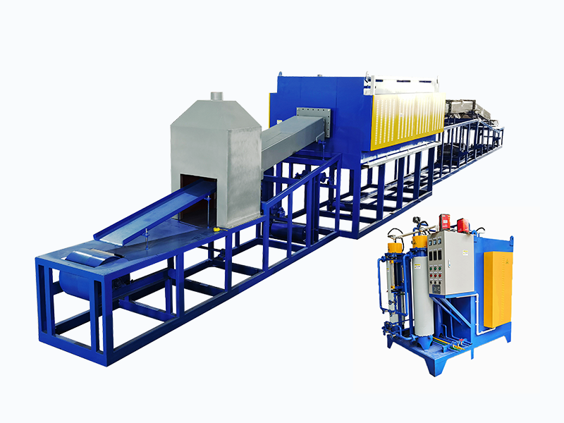 What should the continuous bright annealing furnace do when it stops