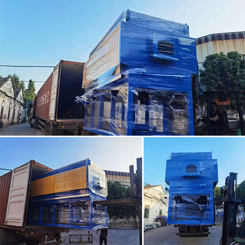 Good weather for transporting continuous bright heat treatment furnace to Fujian, China