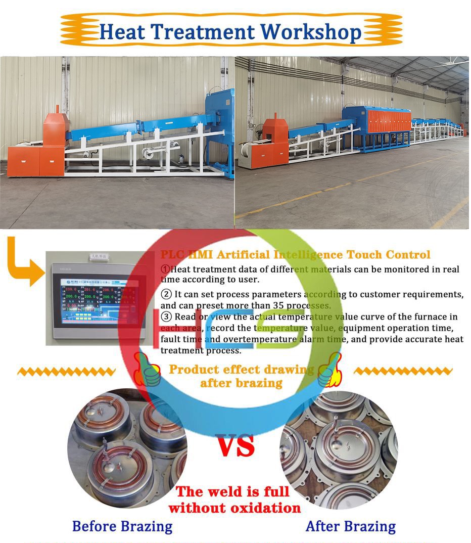 New brazing heat treatment workshop