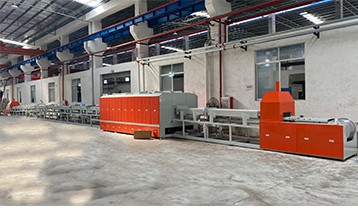 Stainless steel long tube/capillary bright annealing furnace