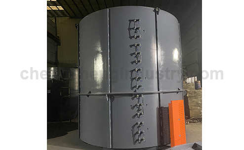 Pit type bright annealing heat treatment furnace for low carbon steel wire