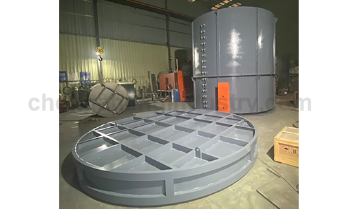 Pit type bright annealing heat treatment furnace for low carbon steel wire