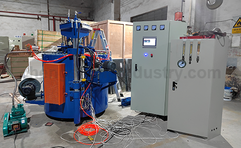 High Temperature Industrial Shaft Gas Nitriding Heat Treatment Furnace Manufacturer